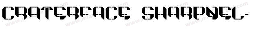 CRATERFACE SHARPNEL字体转换